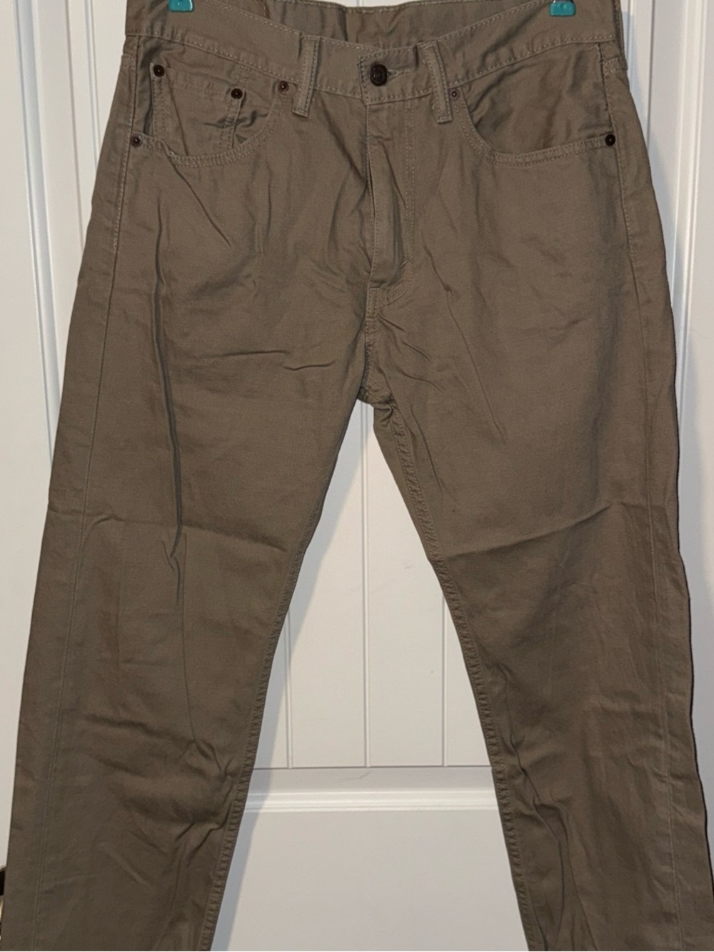 Levi's Men's Tan Chino Khaki Relaxed Jeans Pants Sz 33/30